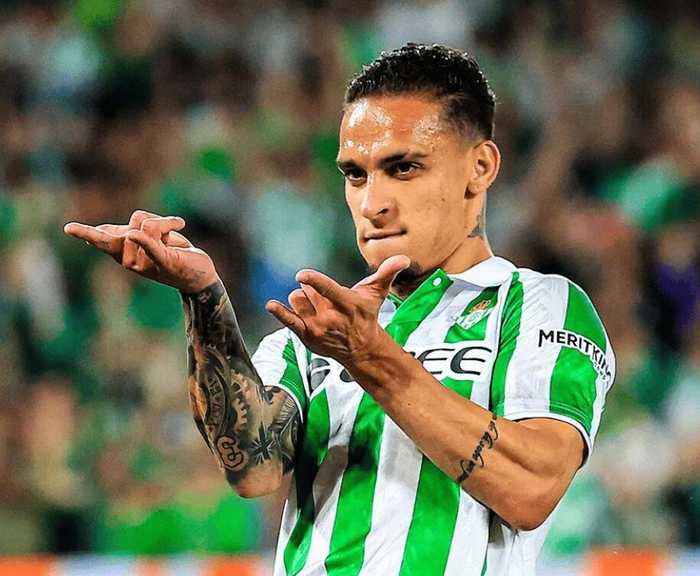 西甲第23轮安东尼世界波破门，助贝蒂斯1-0领先马竞