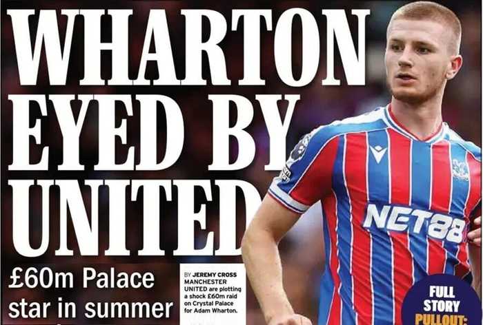 曼联若进欧冠可6500万签一人！对水晶宫将现场验货，为新帝星竞争对手